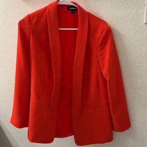 Express Orange blazer size S